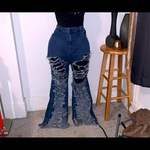 Forever21 Distressed Jeans Plus Size